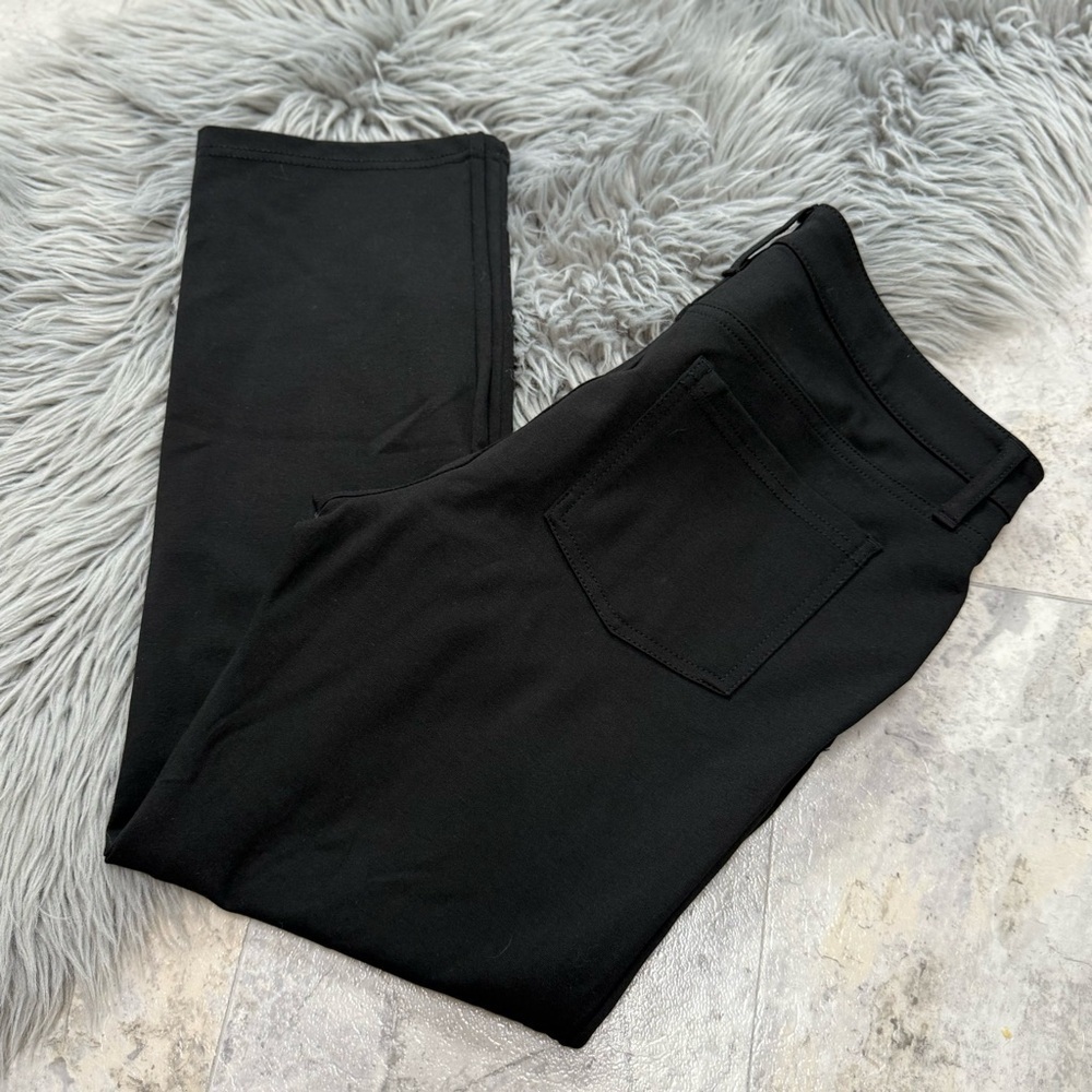 Time and Tru NWOT Black High Rise Straight Leg Jeans Women’s Size Large Petite - Picture 6 of 6